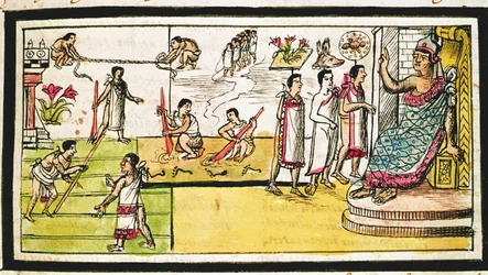 Costruzione di Tenochtitlan, 1579
